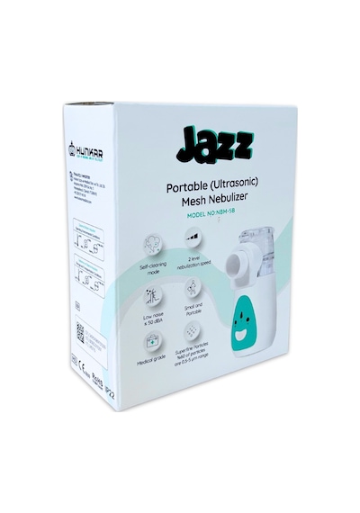 Hünkar Jazz NBM-5B Mesh Nebulizatör Şarjlı Ultrasonik 48