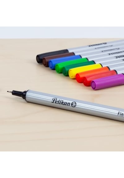 Pelikan Fineliner 96 Çeşitli 10'lu-kılıf