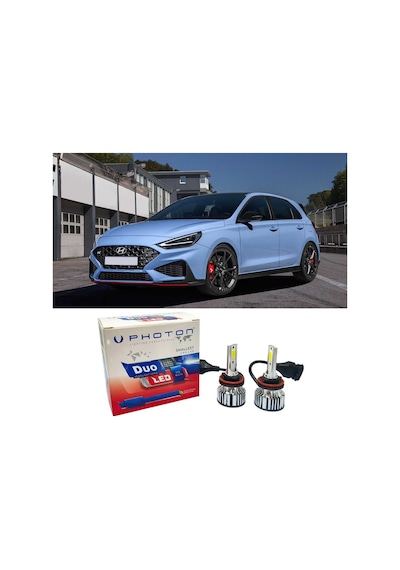 Hyundai İ30 Led Xenon Sis Far Ampulü H11 Duo Yeni Seri Beyaz 2020+