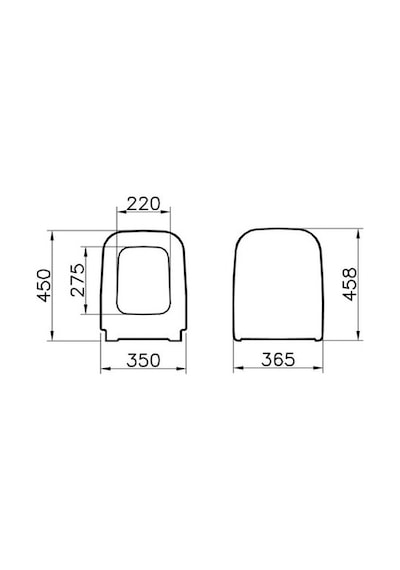 VitrA Shift Soft Klozet Kapağı 91 - 003 - 009