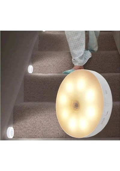 Sensörlü Led Lamba Şarjlı Mıknatıslı Yapışkanlı Alk-3006