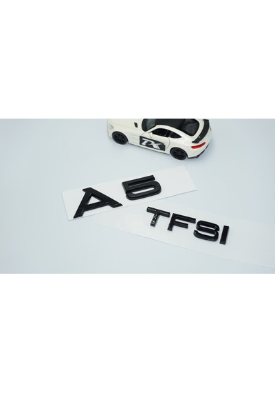 Audi A5 Tfsi Parlak Siyah Abs 3m 3d Bagaj Yazı Logo