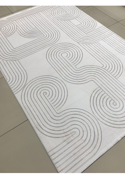 Padişah Halı Essence 72495 957 Serisi Akrilik Salon Oturma Yatak Odası Halısı Krem - Bej - Gri
