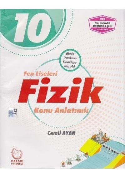 10.Sınıf Fen Liseleri Fizik Konu Anlatımlı  -  Cemil Ayan  -  Palme Yayınları