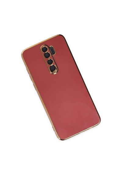 Xiaomi Redmi Note 8 Pro Uyumlu Kılıf Volet Silikon - Kırmızı