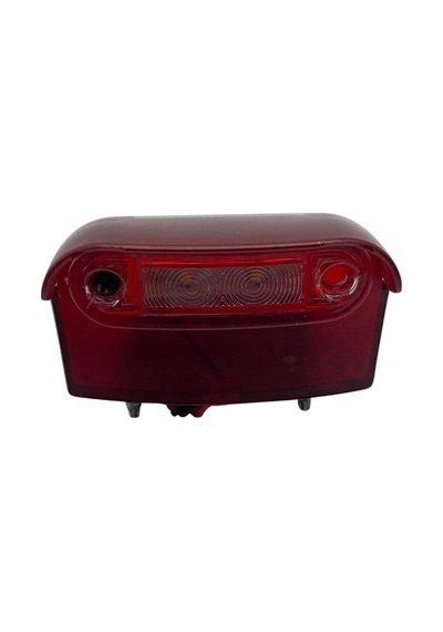 12v-24v Plaka Lambası Ledli 2 Fonksiyonlu Kırmızı 83 47 Mm