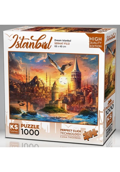 Ks Games Puzzle 1000 Parça Drream İstanbul 20806