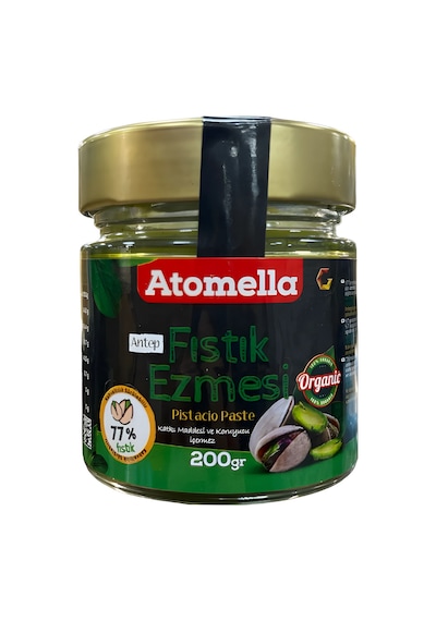 Atomella %77 Antep Fıstığı Ezmesi 200 G