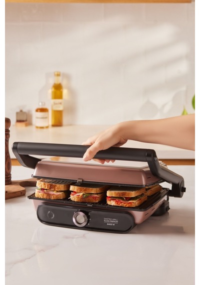 Karaca Gastro Grill Glass Premium 2400 W Tost Makinesi
