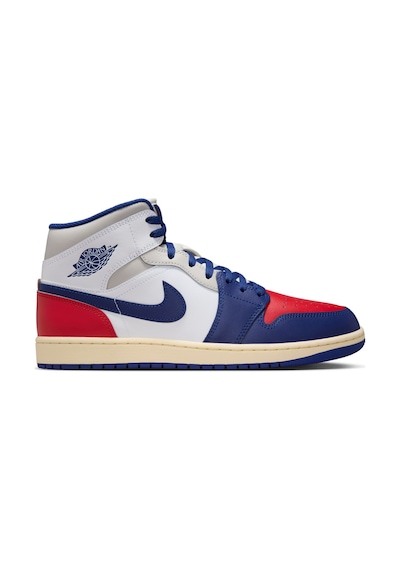 Nike Air Jordan 1 Mid Erkek Basketbol Ayakkabısı Dq8426-102 Çok Renkli