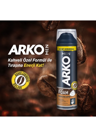 Arko Men Coffee Tıraş Köpük 200 ML