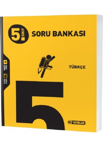 Hız Yayınları 5.Sınıf Türkçe Soru Bankası (551042772)