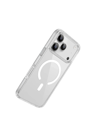 Apple Uyumlu iPhone 17 Pro İçin Magsafe Özellikli Şeffaf Kılıf Şeffaf
