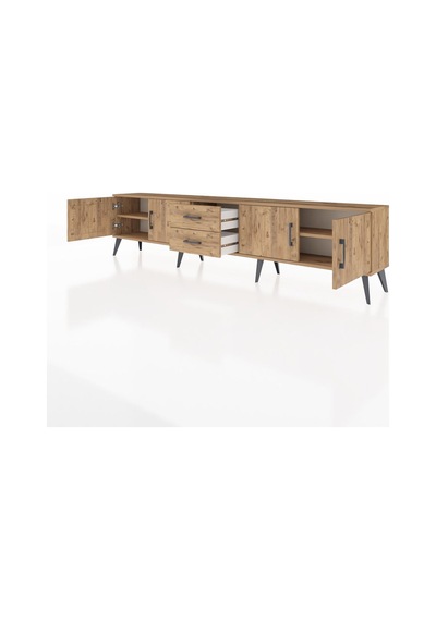 Arges Tv Ünitesi 2 Raflı 2 Çekmeceli 4 Kapaklı 220x30x51 Çam-çam Atlas Çam/atlas Çam - Atlas Çam Arges Tv Ünitesi 2 Raflı 2 Çekmeceli 4 Kapaklı 220x30x51 Çam-çam Atlas Çam/atlas Çam - Atlas Çam