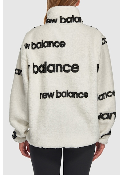 New Balance Lifestyle Unisex Sweatshirt Beyaz