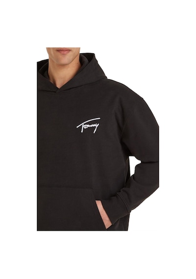 Tommy Hilfiger Erkek Sweatshirt Siyah