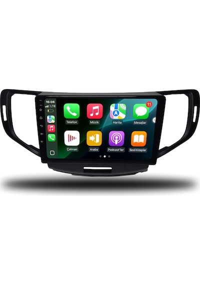 Caros Honda Accord 2013-2017 Uyumlu Android Multimedya 4gb Ram 64gb Hafıza 9"