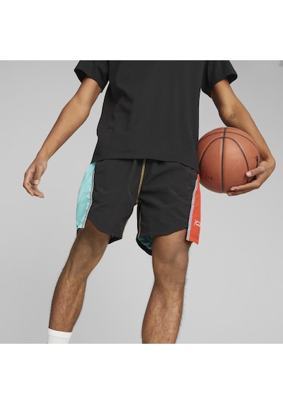 Puma Blocked Shot Erkek Siyah Şort 53853401