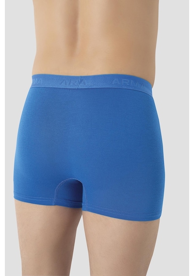 Arma Yıldız Erkek Mavi Bambu Boxer 3'lü Paket Mavi