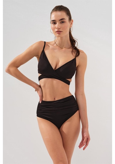 Pierre Cardin 231236 Sasha Belden Bağlamalı Bikini Siyah