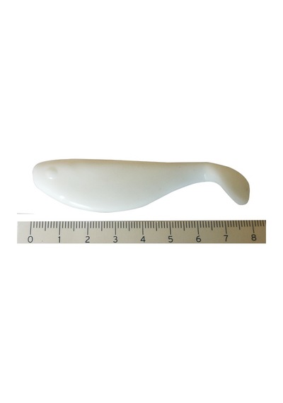 Silikon Balık Yem - Savex - 8cm - Beyaz