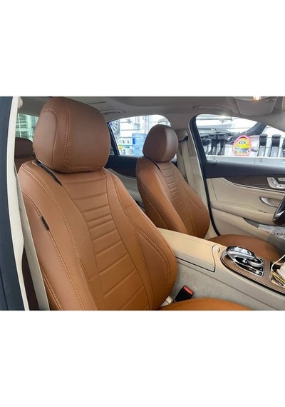Mercedes Benz E200 Araca Özel Deri Oto Koltuk Kılıfı (500409403)