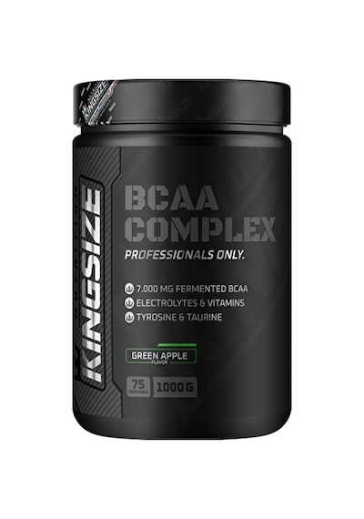 Kingsize Nutrition Bcaa Complex Powder 1000 Gr - Yeşil Elma
