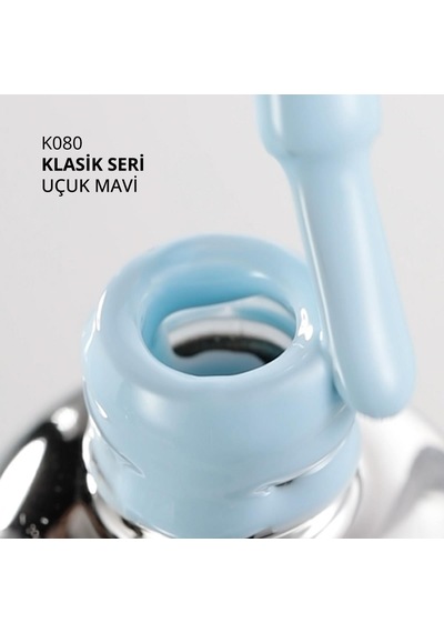 Kalıcı Oje K080, Uçuk Mavi, 10 Ml