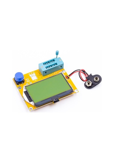 Batarya, Buton, Transistor, Capacitor LCR-T4 Grafiksel Test Cihazı