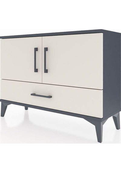 Arges Şifonyer 2 Raflı Tek Çekmeceli 2 Kapaklı 88x30x64 Antra... Antrasit Arges Şifonyer 2 Raflı Tek Çekmeceli 2 Kapaklı 88x30x64 Antra... Antrasit