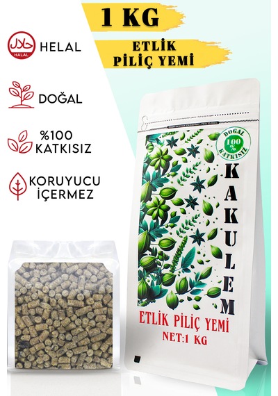 Kakulem Sertifikalı Hızlı Geliştiren Etlik Piliç Yemi 1 Kg