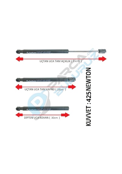 Bagaj Amortisoru Takim (2 Adet) Nissan Qashqai J11 14 - 480854511