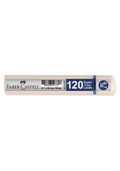 5090127725000 Grip Min 0.7 2b 60mm, 120'li Beyaz Tüp Tek Renk