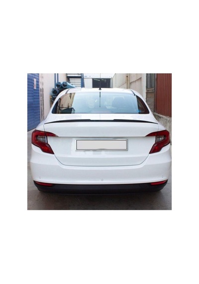 Fiat Egea İle Uyumlu Sedan Bagaj Üstü Piano Black Spoiler