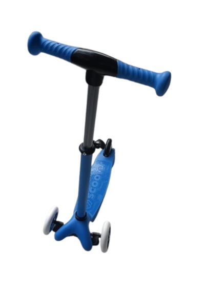 Biray Sısbro Twist Silikon Teker Scooter Üç Kademeli Gidon Boyu Mavi