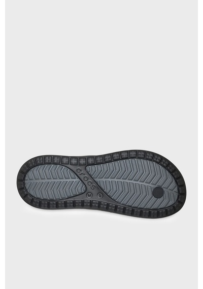 Crocs Coast Flip Logolu Parmak Arası Terlik Erkek Terlik 212035-0dd Antrasit