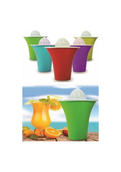 Portakal Limon Meyve Sıkacağı Bardaklı Narenciye Sıkacağı 500 Ml