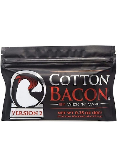 Catton Bacon Wick N Vape Version 2 Pamuk 10'lu