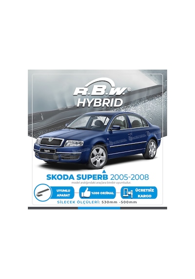 Skoda Superb Ön Silecek Takımı (2005-2008) RBW Hibrit