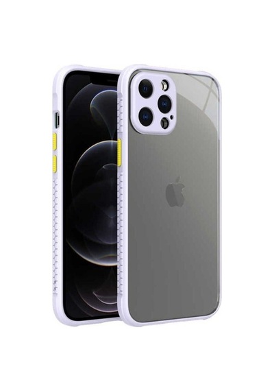 Apple Uyumlu iPhone 12 Pro Max Kılıf Zore Kaff Kapak Mor