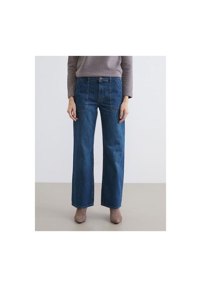 LC Waikiki Alıta Cıty Farkıyla Lcw Jeans İndigo Denim Düz Wideleg Yüksek Bel Geniş Paça Kadın Jean Pantolon İndigo - 925401692 İndigo LC Waikiki Alıta Cıty Farkıyla Lcw Jeans İndigo Denim Düz Wideleg Yüksek Bel Geniş Paça Kadın Jean Pantolon İndigo - 925401692 İndigo