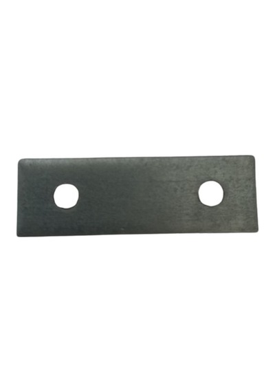 Cateksss Mobilya Dolap Bağlantı Sabitleme Düz Demir Gönye No:16 16x2x50 Mm - 32 Li Paket Gri
