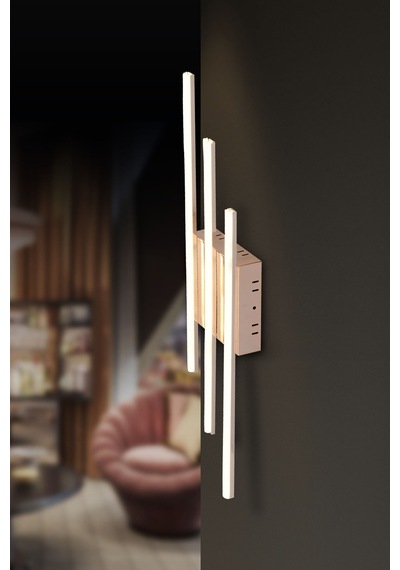 Pl 06 3 Model Gold 3 Renkli Salon Ve Oturma Odası İçin İdeal Alüminyum Avize, 15x65 Gold