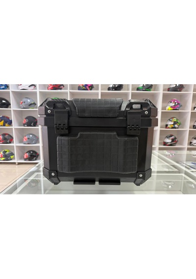 Rexx 60 Litre Abs Motosiklet Arka Çanta - Siyah Tek Renk