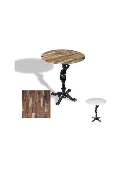 Çipa 1003 Döküm Ayak Yuvarlak Masa Çap 60cm - Werzalit, Wermodin Ve Allzalit Tabla - Maracaibo Çok Renkli Çipa 1003 Döküm Ayak Yuvarlak Masa Çap 60cm - Werzalit, Wermodin Ve Allzalit Tabla - Maracaibo Çok Renkli
