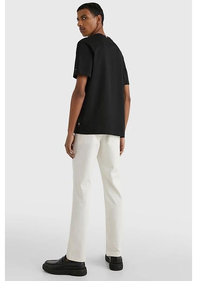 Tommy Hilfiger Erkek T-shirt Siyah