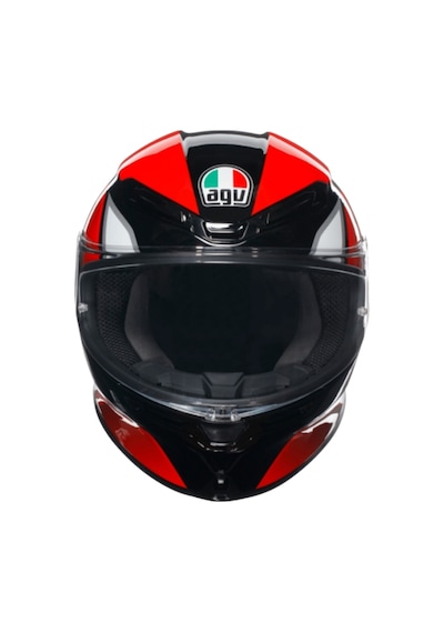 Agv K6 S Hyphen - Black / Red / Whıte Diğer