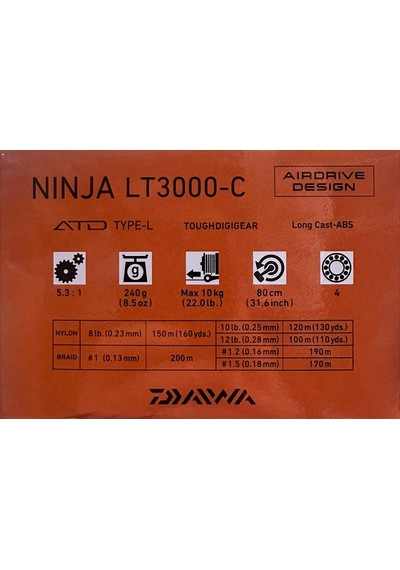 Daiwa Ninja 23 Lt 3000 C Spin Olta Makinesi