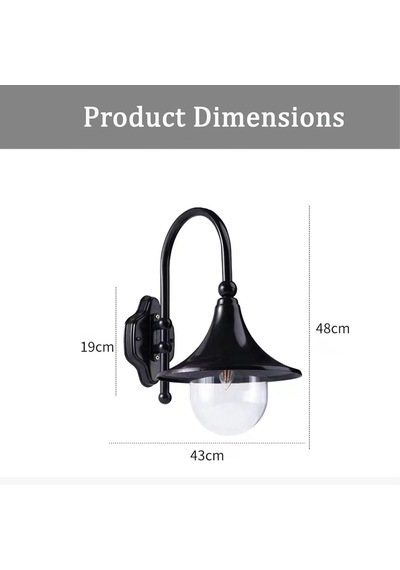 Dış Mekan Led Duvar Lambası Ip55 Su Geçirmez Duvar Lambası Retro Endüstriyel Alüminyum Duvar Aydınlatma 3 Renk Sıcaklığı İç/dış Mekan Teras Bahçe Koridor Merdiven Siyah, 2 Adet