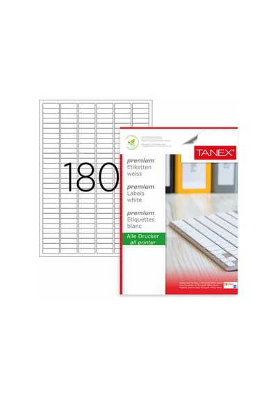 Tw-2060 30 9 Mm Kuşe Lazer Etiket- 100 Adet